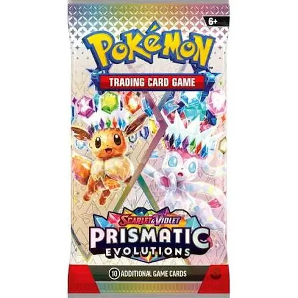 Pokemon Prismatic Evolution TCG Packs (Single pack)