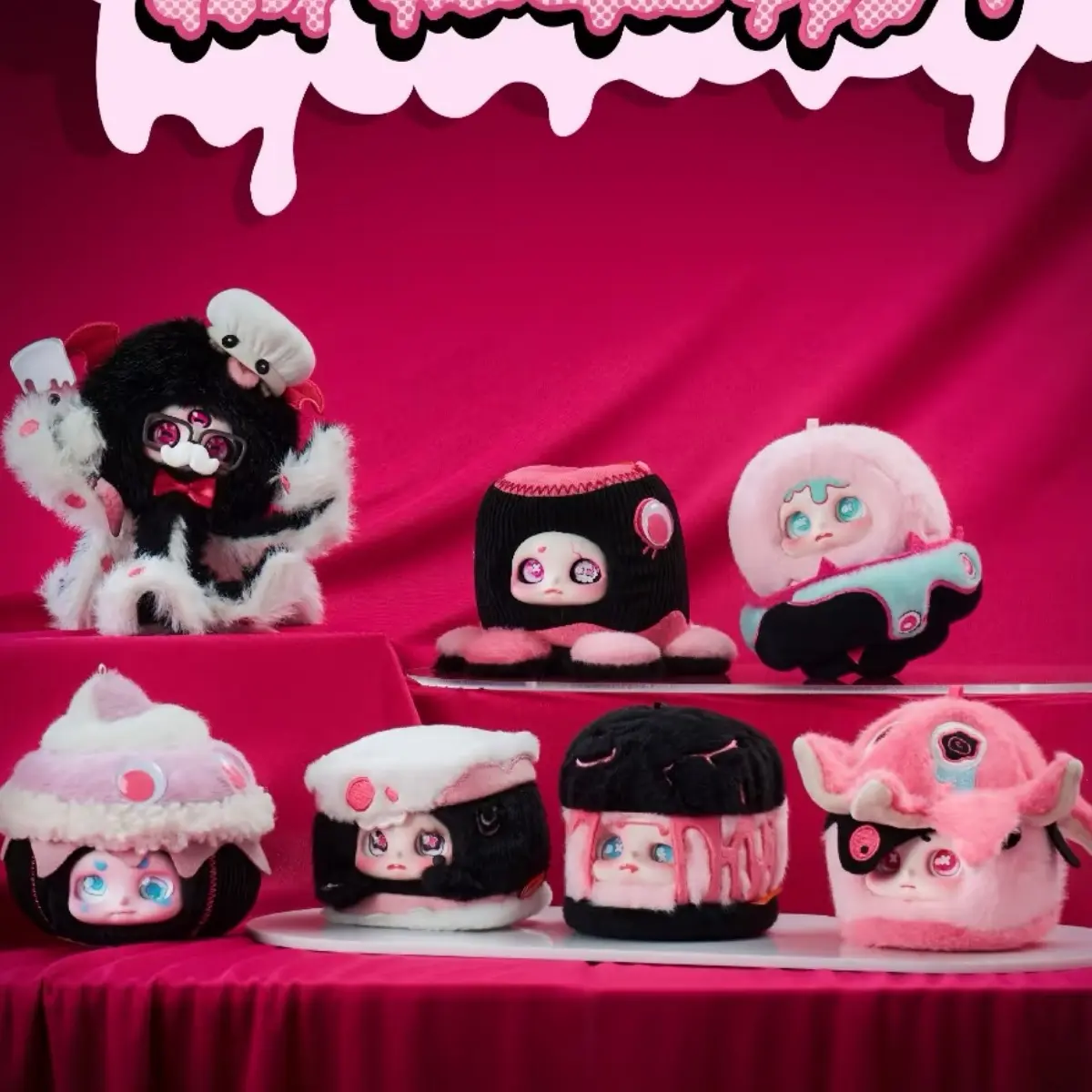 Cino Black Monday Series Premium Plush Blind Box Pendant Plush Toy Gift