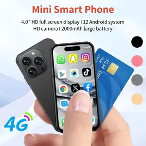 4Inch HD Full-Screen Mini Smartphone ,Android 12, 4G Smartphone,Dual SIM Card Smartphone,2GB/3GB RAM+16GB/64GB ROM,2MP+5MP Camera,2000mAh Battery, Face Recognition ,Portable Smartphone