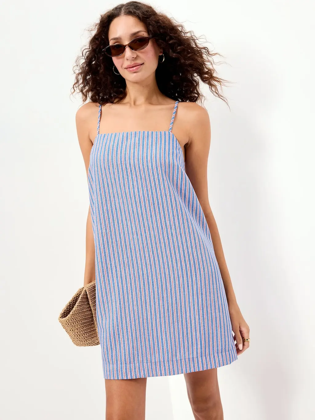 Old Navy Women's Strappy Mini Shift Dress