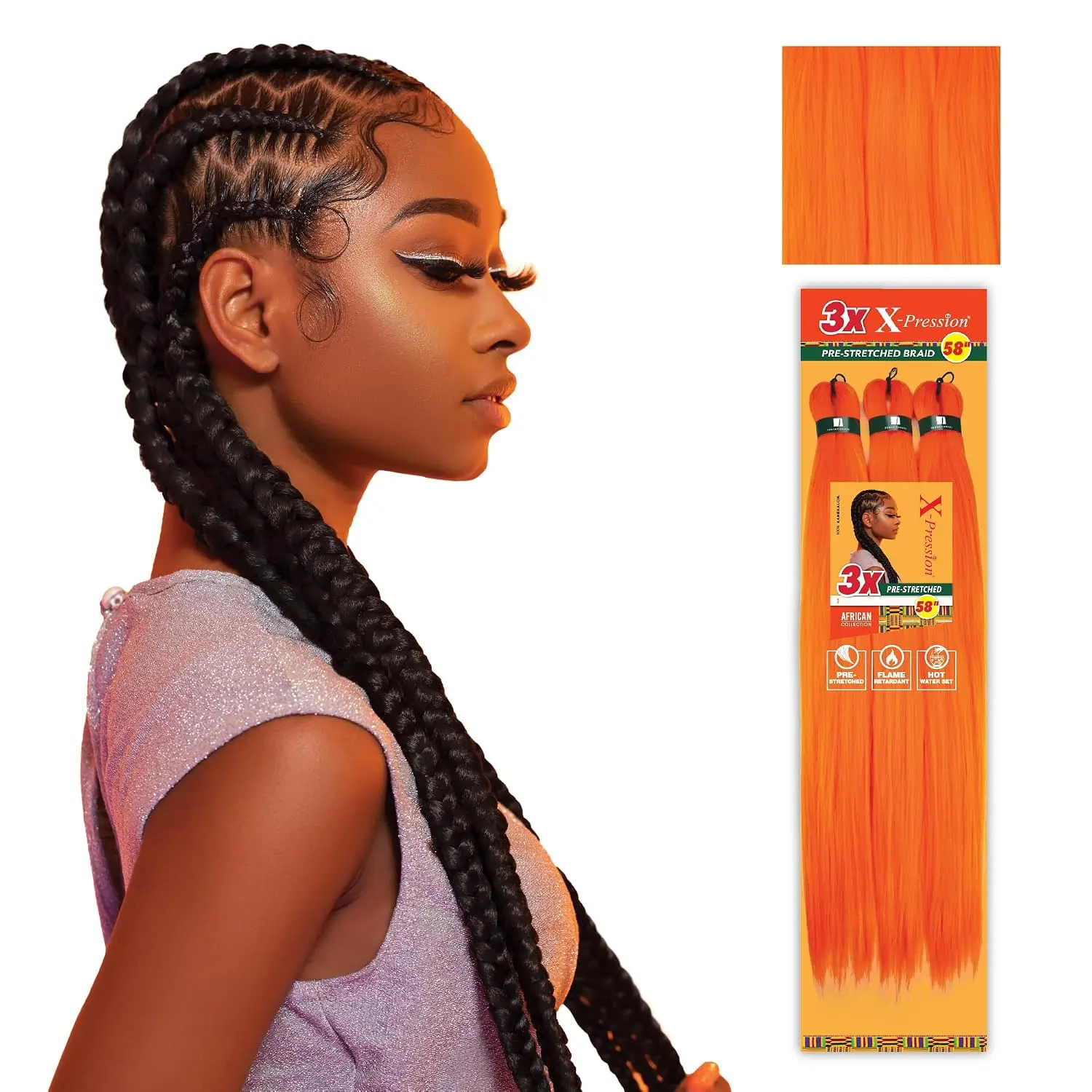 3X X-PRESSION   ORANGE