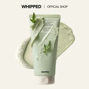 [WHIPPED OFFICAL] WHIPPED Korean Skincare Face Wash, Vegan Face Mask Cleanser for All Skin Types, 4.5 oz