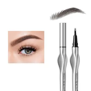 Precision Liquid Eyebrow Pen - Ultra Fine Tip for Natural Hair Strokes, Eyebrows, Lower Eyelashes & Hairline - Ergonomic Design, Beginner-Friendly, Smudge-Proof & Waterproof Accessories, Eyebrow Pencil
