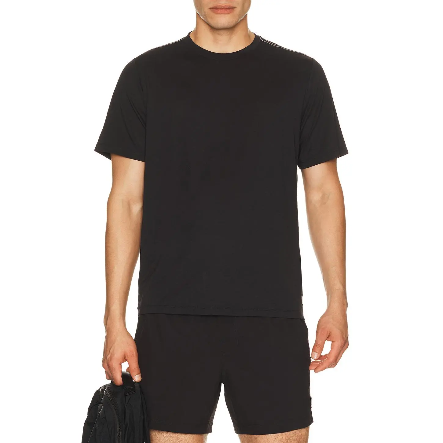 Vuori Current Tech Tee in Black