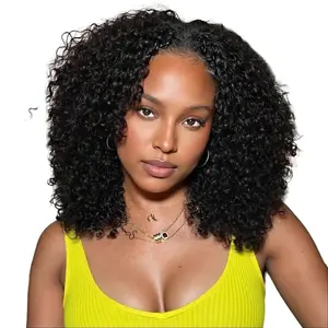 [WEAR GO Half Wig] Glueless Half Wig 3 In 1 Kinky Curly Human Hair Protective Hairstyle#half wig
