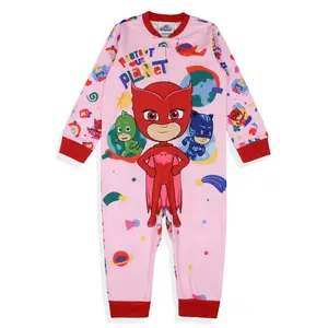 PJ Masks Toddler Girls' Gekko Catboy Owlette Protect Our Planet Footless Sleeper Pajama