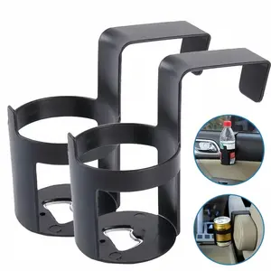 Car Drink Cup Holder Set, Vehicle Water Bottle Rack, Portable Car Organizer, Plastic Phone Mount, Multi-Functional Car Storage Tray, Car Cup Holders, Car Accessories