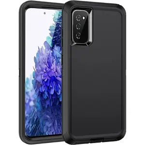 Entronix Case Compatible with Galaxy S20 FE - Heavy Duty, Triple Layer Protection Cover Protective