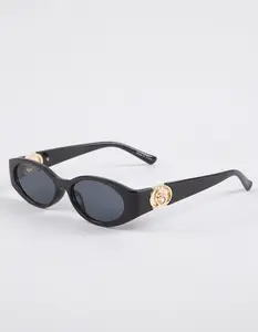 RSQ  Womens Bejeweled Plastic Sunglasses