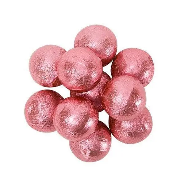 Palmers Pink Foil Double Chocolate Balls 3 lb