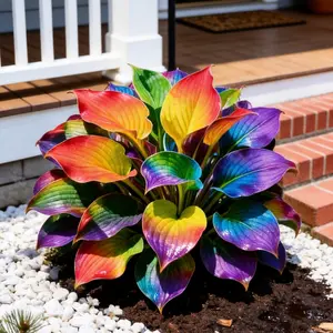 RAINBOW Hosta Seeds Perennial Shade Plantfor Garden and Yard Non-GMO EasyCare USA Made Versatile in ShadedAreas Outdoor Use