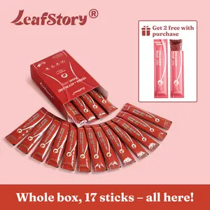 LeafStory Yerba + Apple Vinegar Reset Jelly（17 Sticks) : Mixed Berry Flavor, Support Digestion, Gut Health, and Metabolism, Debloat, Natural Ingredients , Sugar-Free, Gluten-Free, Non-GMO, Gelatin-Free-S1