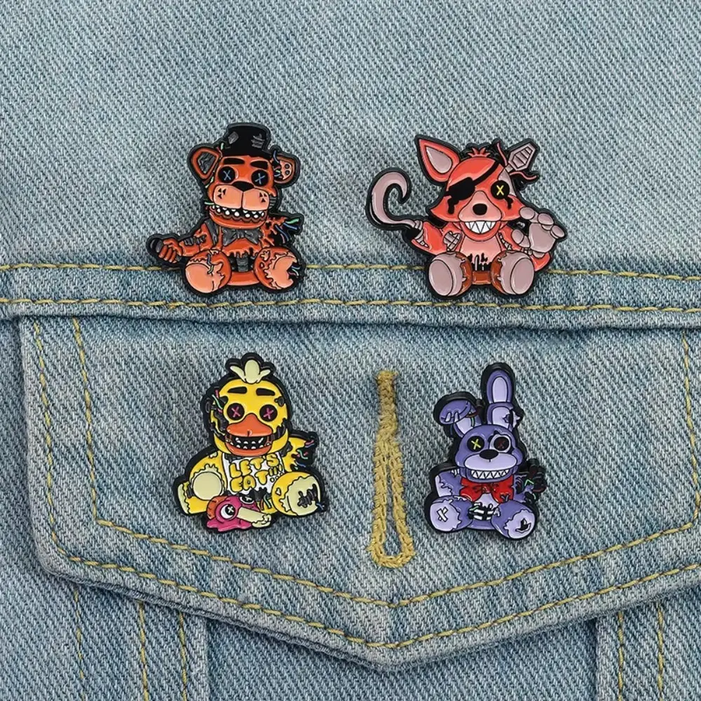 Personalized anime characters Enamel Pin painter Brooch Pins Badge on Backpack Clothing Accessories funny Jewelry Friends Gifts