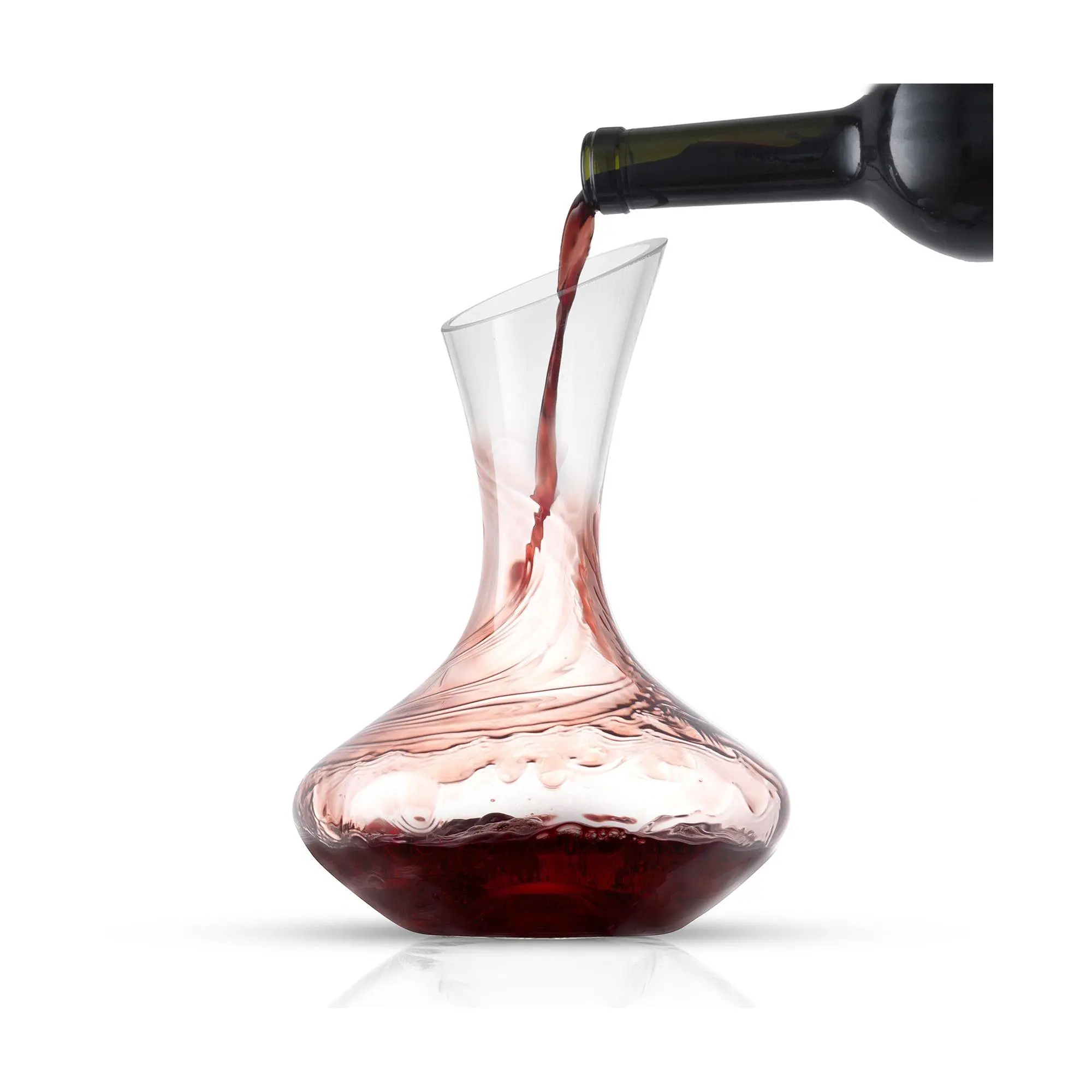 JoyJolt Lancia Crystal Wine Decanter - 40 oz