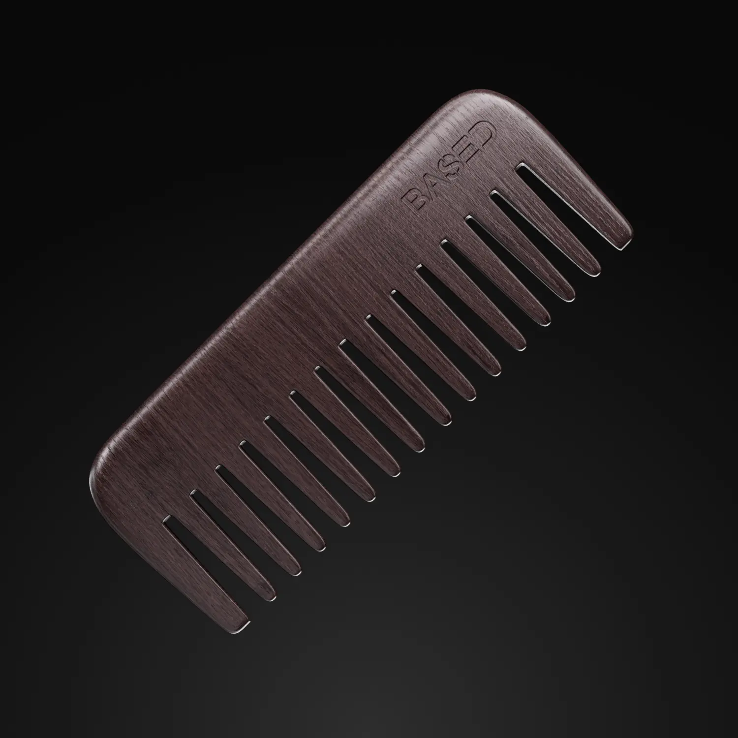 BASED Wooden Comb | Anti-Static & No Snag | Simple. Effective. BASED.