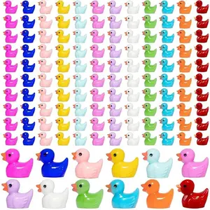 120 Pcs Mini Ducks Miniature Duck Figures