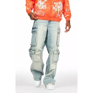 Cortie Blue Baggy Fit Jean