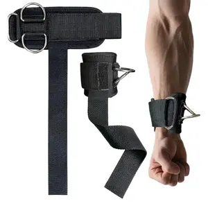 Weightlifting Wrist Straps, With Adjustable & Comfortable Fit, 38.5x8.5cm, Cable Machine Workout Gym Straps, Sports & Outdoors, Enhanced Grip Strength, For Exercise, Bodybuilding, Workout, Fitness