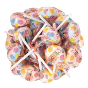 Smarties Candy - 100 Lollipops 32 oz (2 LB) Smarties Lollies