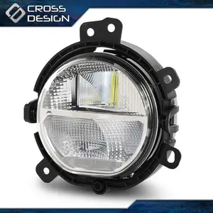 CROSSDESIGN Front Bumper Left LED Fog Light Fit For BMW Mini F55 F56 F54 F57 63177329171