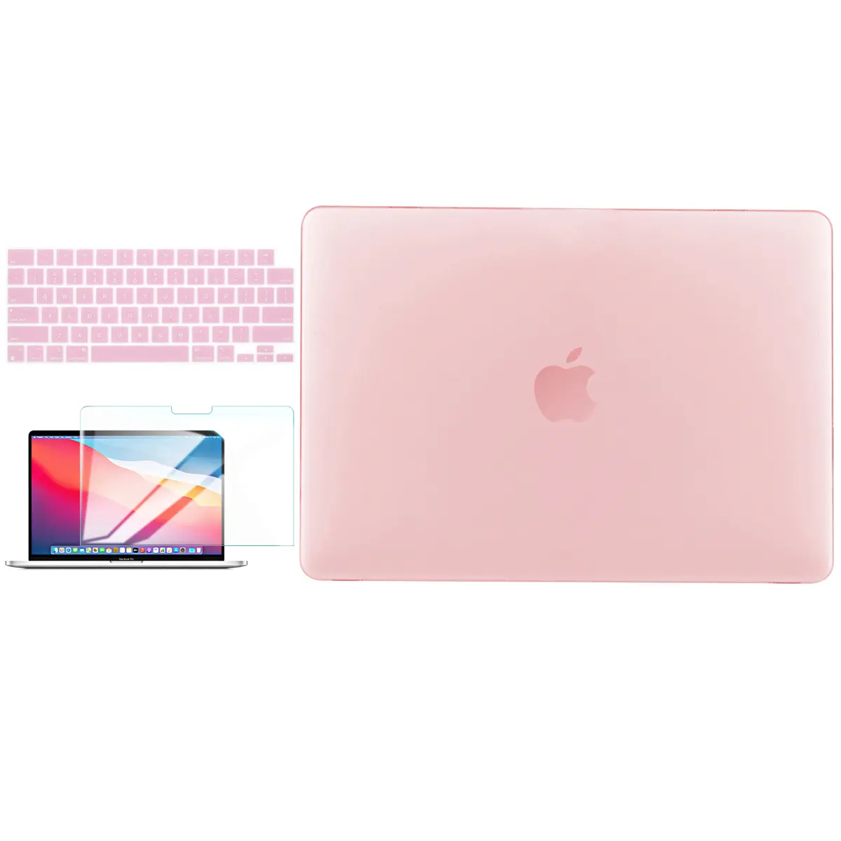 Techprotectus Colorlife Hardshell Case for Apple 16" MacBook Pro 2021, Rose Quartz