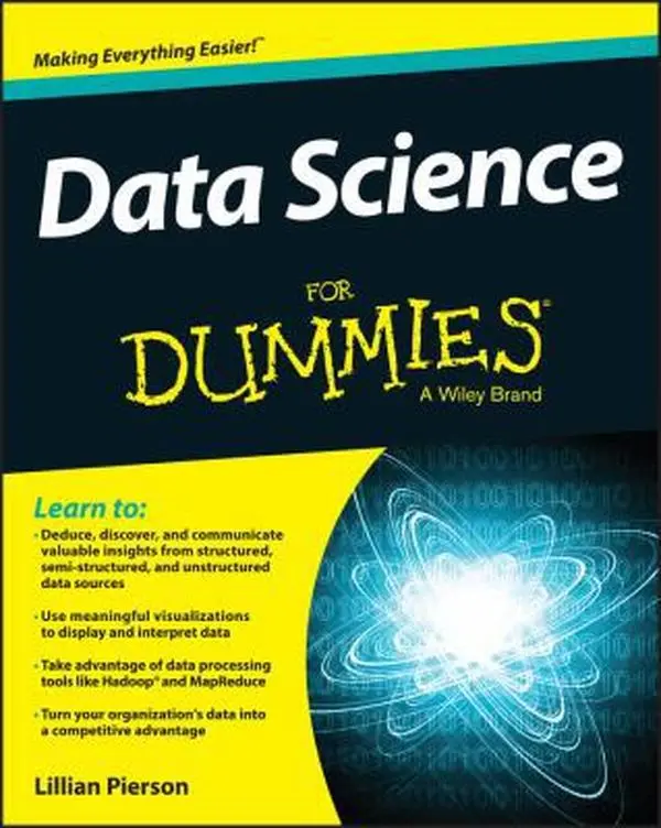 USED Book - Data Science For Dummies by Lillian Pierson (Paperback) - english