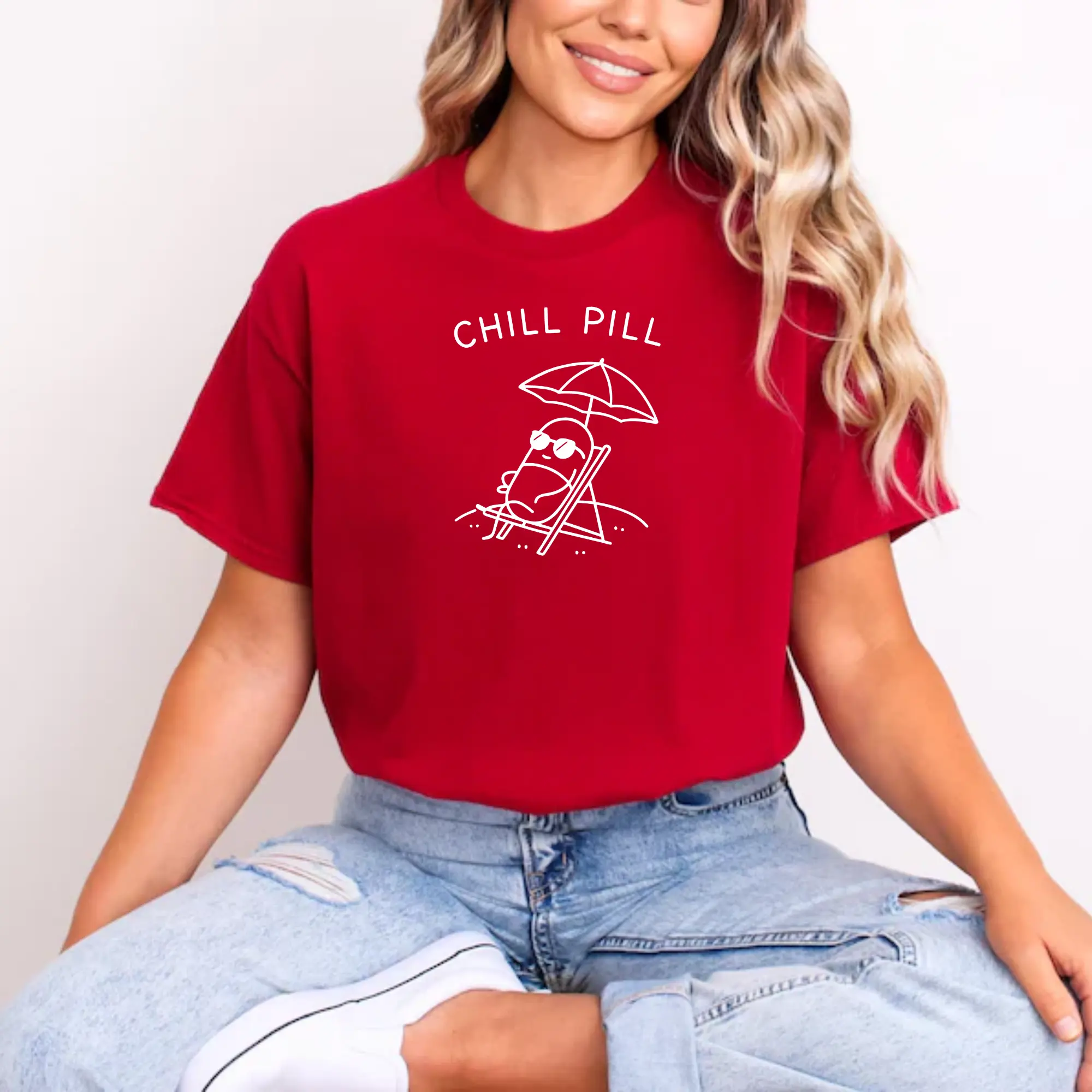 Pharmacist T-Shirt, Sweatshirt - Chill Pill Medical Humor Cozy Grad Gift For Pharmacy Students & Healthcare