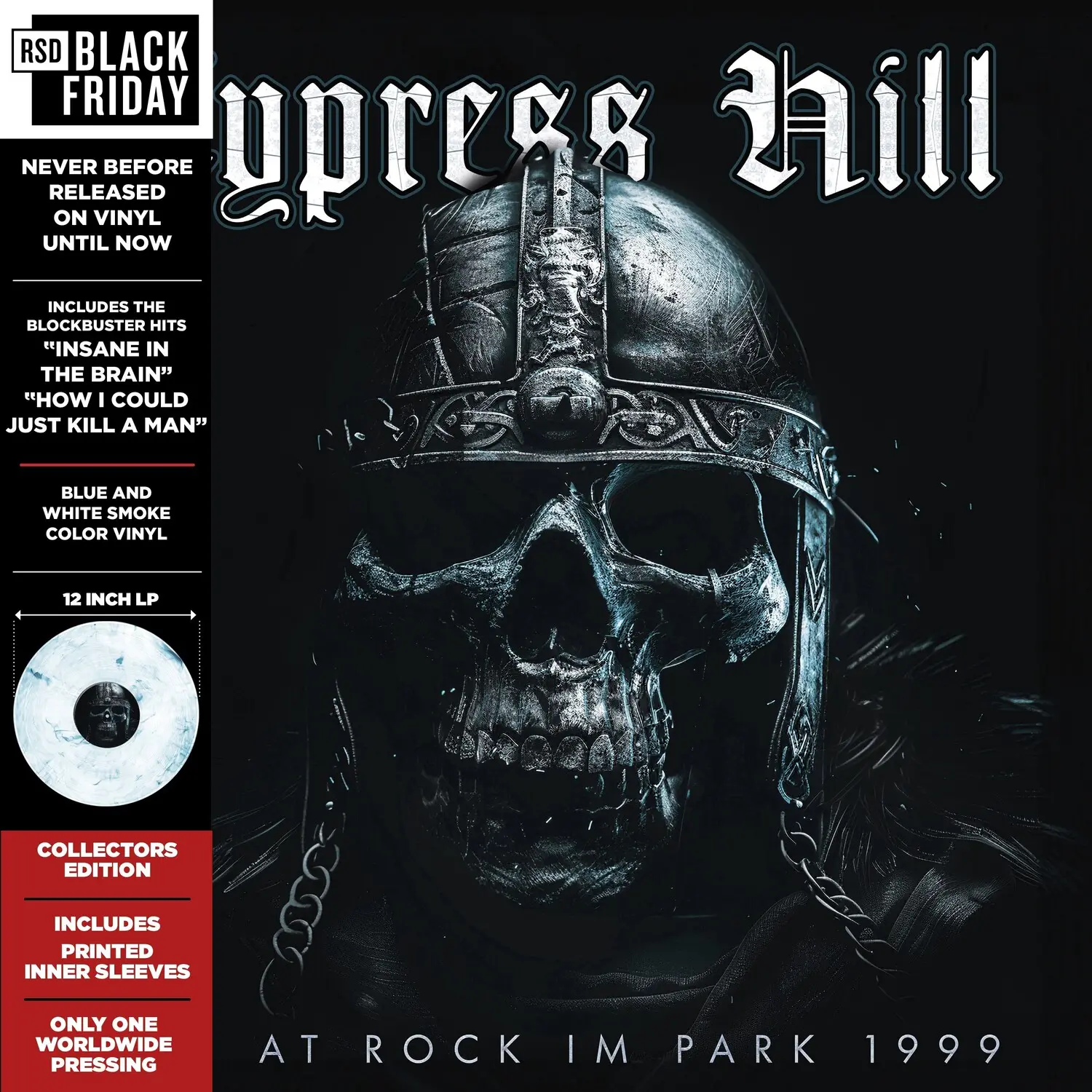 Cypress Hill - At Rock Im Park 1999  [VINYL RECORD - LP] Blue, Colored Vinyl, White