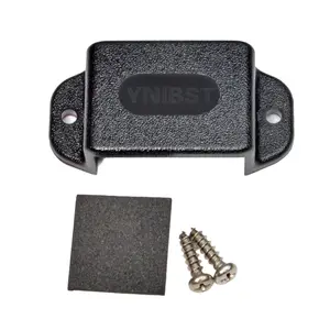 Tactical Ham Radio Mounting Bracket, Protable Handheld CB Walkie-Talkie Self-Tapping Screws Belt Clip Car/Truck Holder for Baofeng Midland Kenwood Motorola Talkabout Cobra(Black) Walkie Talkie Portable