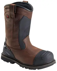 Avenger Men's Men'S Hammer Met Guard Western Work Boot Carbon Safety Toe - A7896