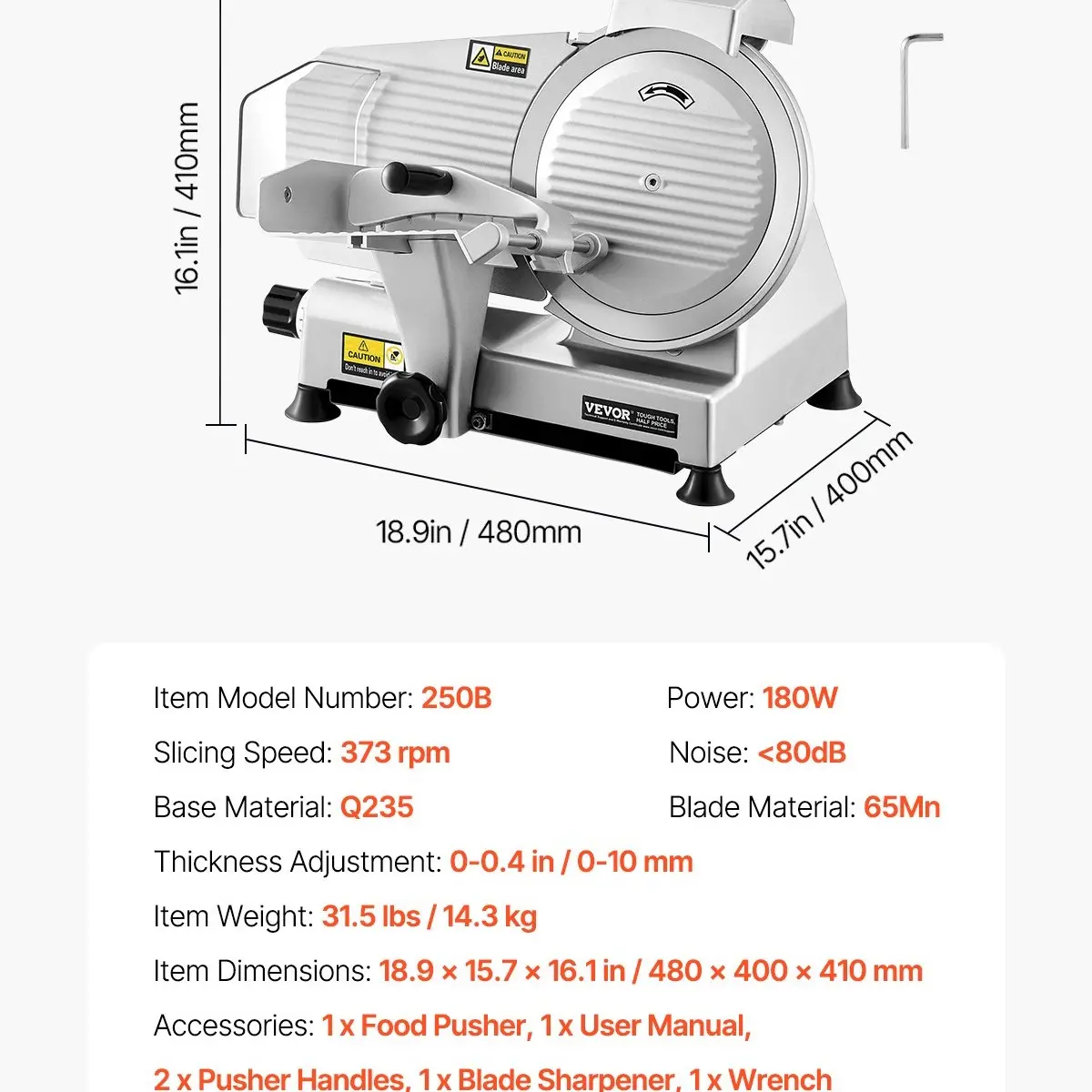 Upgraded - 10 inch - 180W