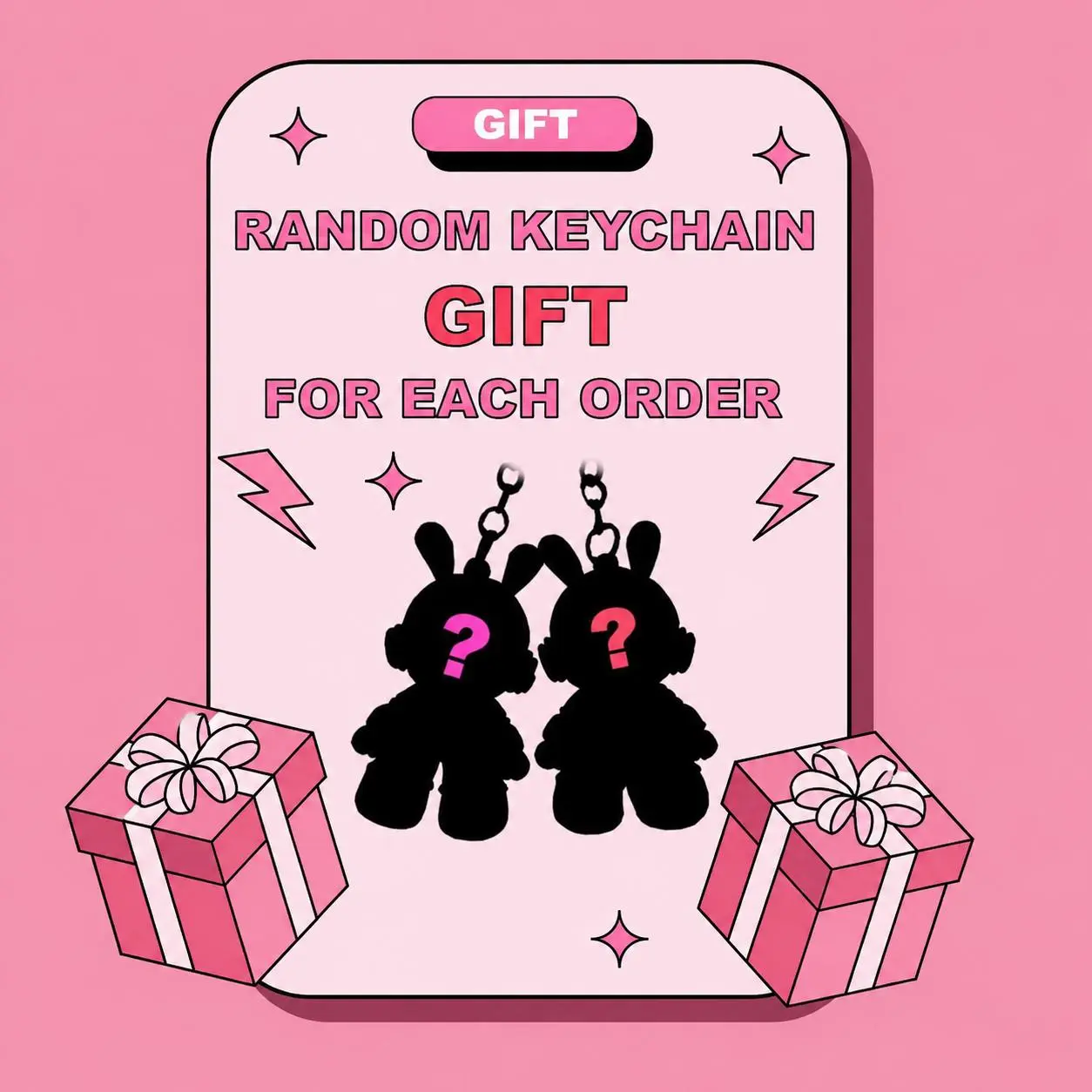 Fashion Accessories Random Keychain - Costume Jewelry & Accessories for Daily Use