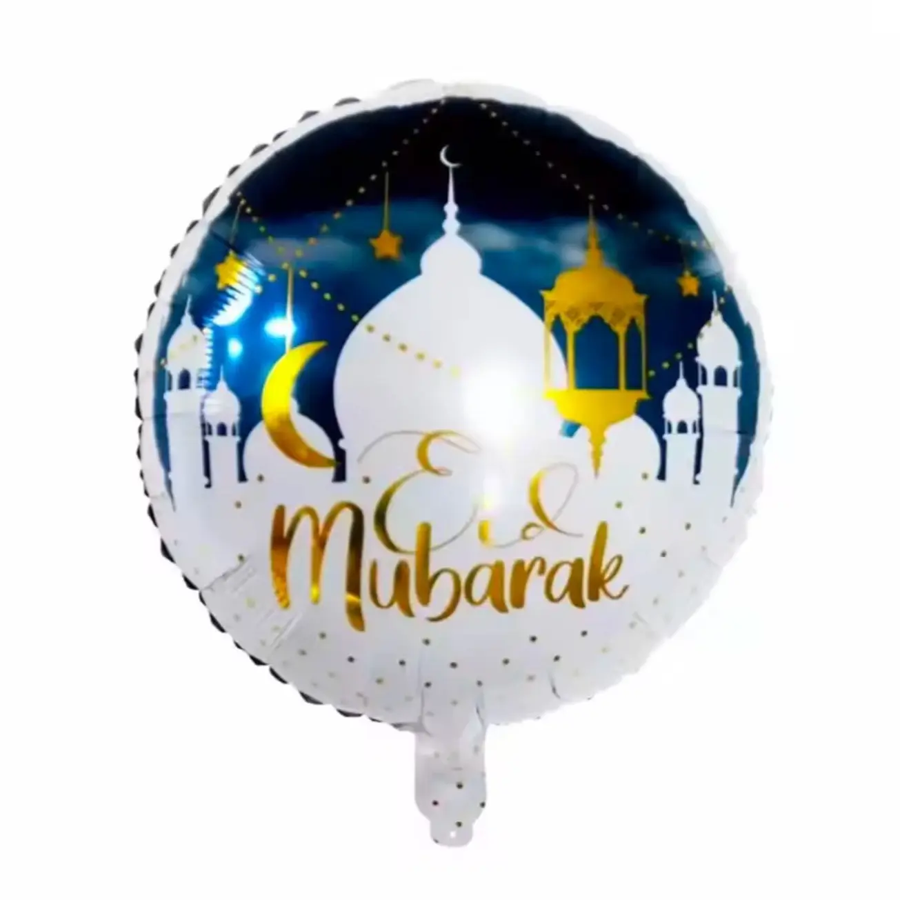 Eid Mubarak Foil Balloon 18 Inch Pack of 5