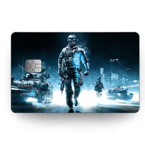 Credit Card Vinyl Skins Army Decal With Easy Pull Tabs