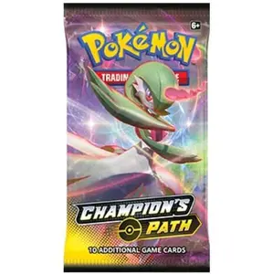 Pokémon Champion's Path Trading Card Game Pack - 10 Additional Game Cards for Collectors and Players