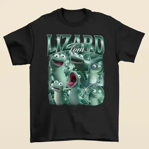 Lizard Graphic Tee Family Vacation Outfit Y2K Fashion