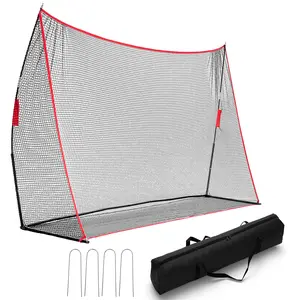 10'x7' Golf Practice Net with Frame, Sturdy Indoor and Outdoor Golf Hitting Net for Home, Garage, or Backyard Driving Range