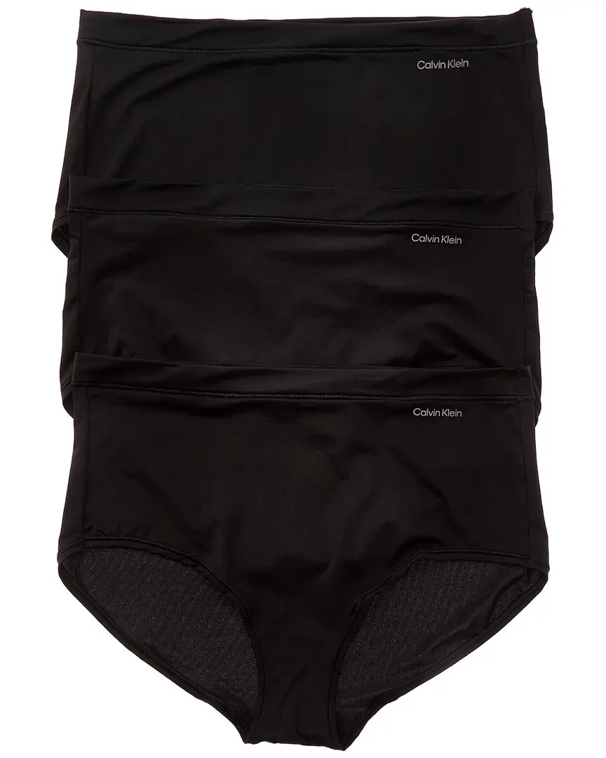 Calvin Klein 3pk Ideal Micro Mid-Rise Cheeky Brief