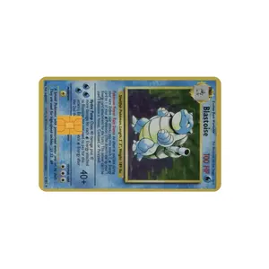 Blastoise Debit Card Sticker Decal