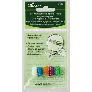 Clover Coil Knitting Needle Holders