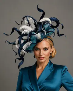 Marina Fascinator - Church Derby Hat