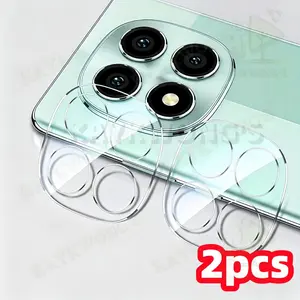 KAYKWONG'S 2-Pack Transparent Tempered Glass Screen Protector for Xiaomi Redmi Note 15 Pro+, 3D Camera Lens Guard, Durable Phone Accessory