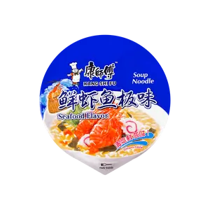 MASTER KONG Shrimp Fish Cake Instant Noodles 101g Bucket
