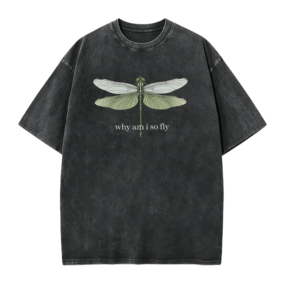 Why Am I So Fly T-Shirt, Dragonfly Shirt, Nature TShirt, Adventure Tee, Gift for Her, Camping Crew Shirt, Camper Tops