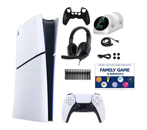 PS5 Slim Digital Bundle with Accessories Kit & Voucher