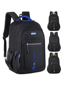 New fashion and trendy laptop backpack with large capacity for men, suitable for high school and junior high school students, a stylish double-shoulder bag, Travel Backpacks
