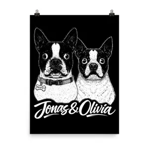 Jonas & Olivia Print