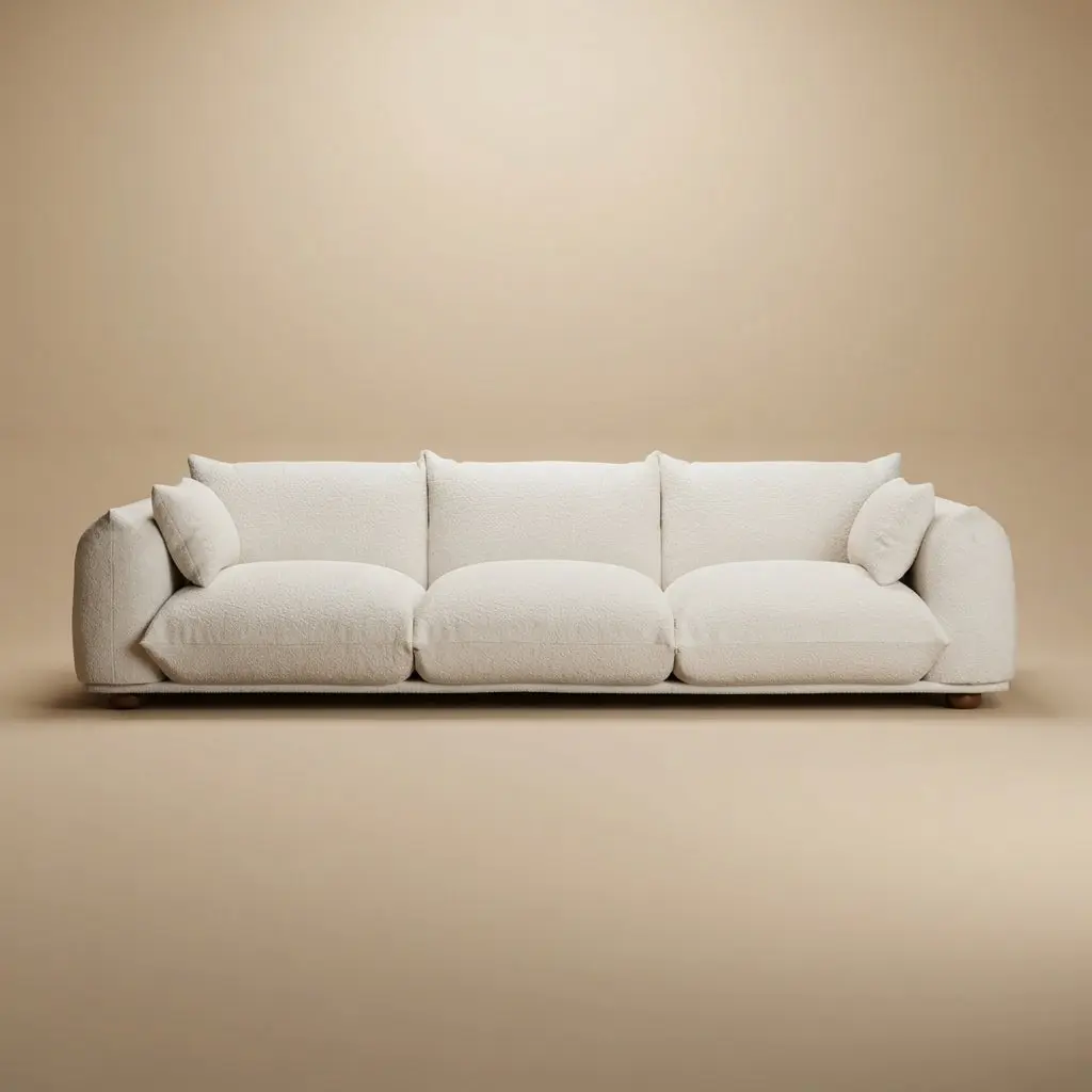 Archer Cream Boucle Sofa