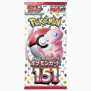 Japanese Pokemon Trading Card Game 151 Booster Packs
