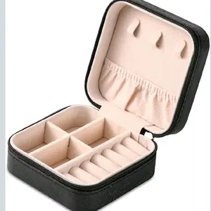 Elegant Jewelry Box with Multiple Compartments for Organizing Accessories
